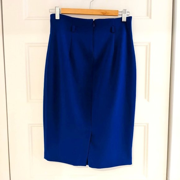 Blue Bodycon Skirt - Picture 2 of 2